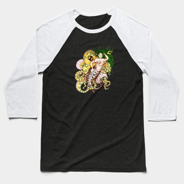 Lions siren Baseball T-Shirt by Angeldess